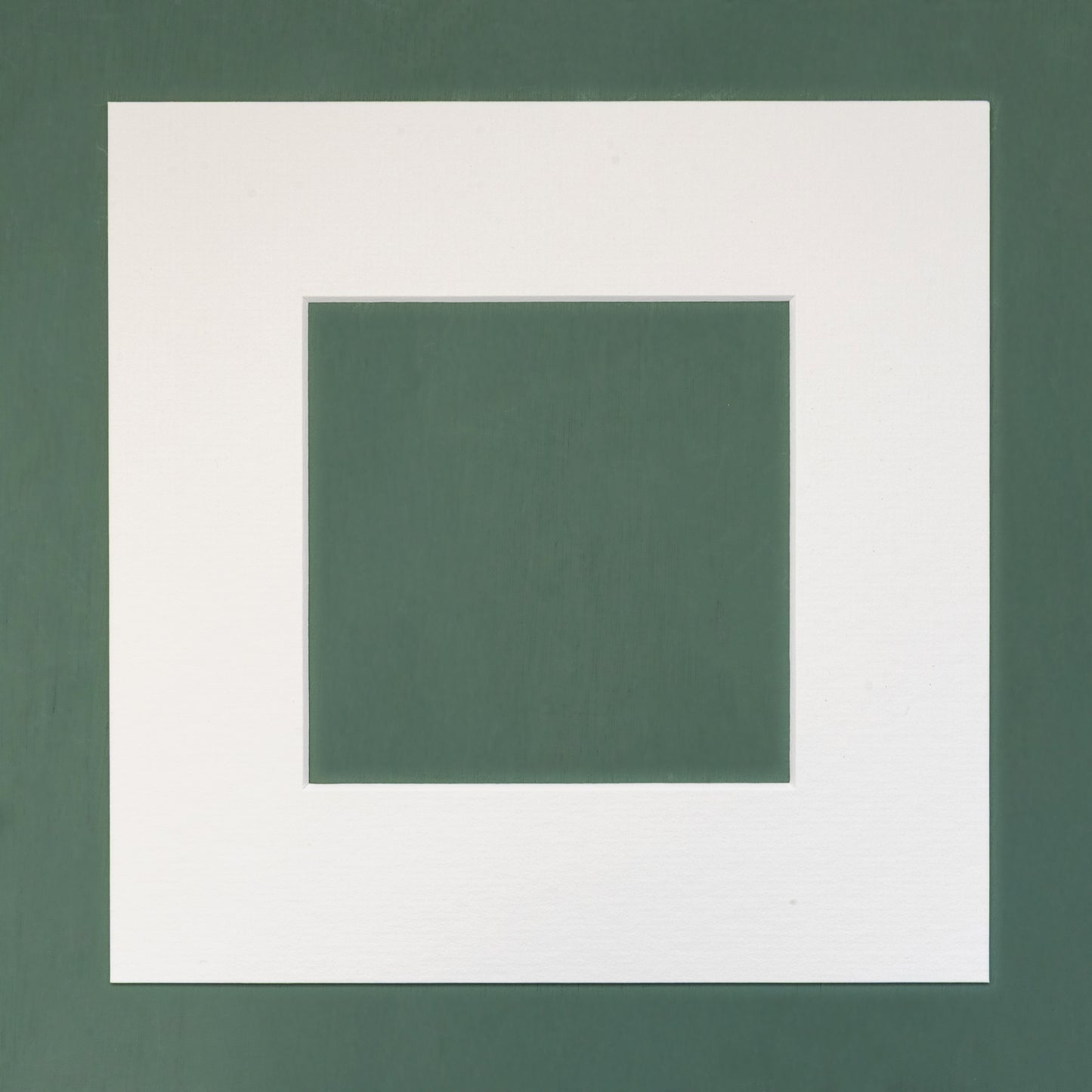 White square 10x10inch mount