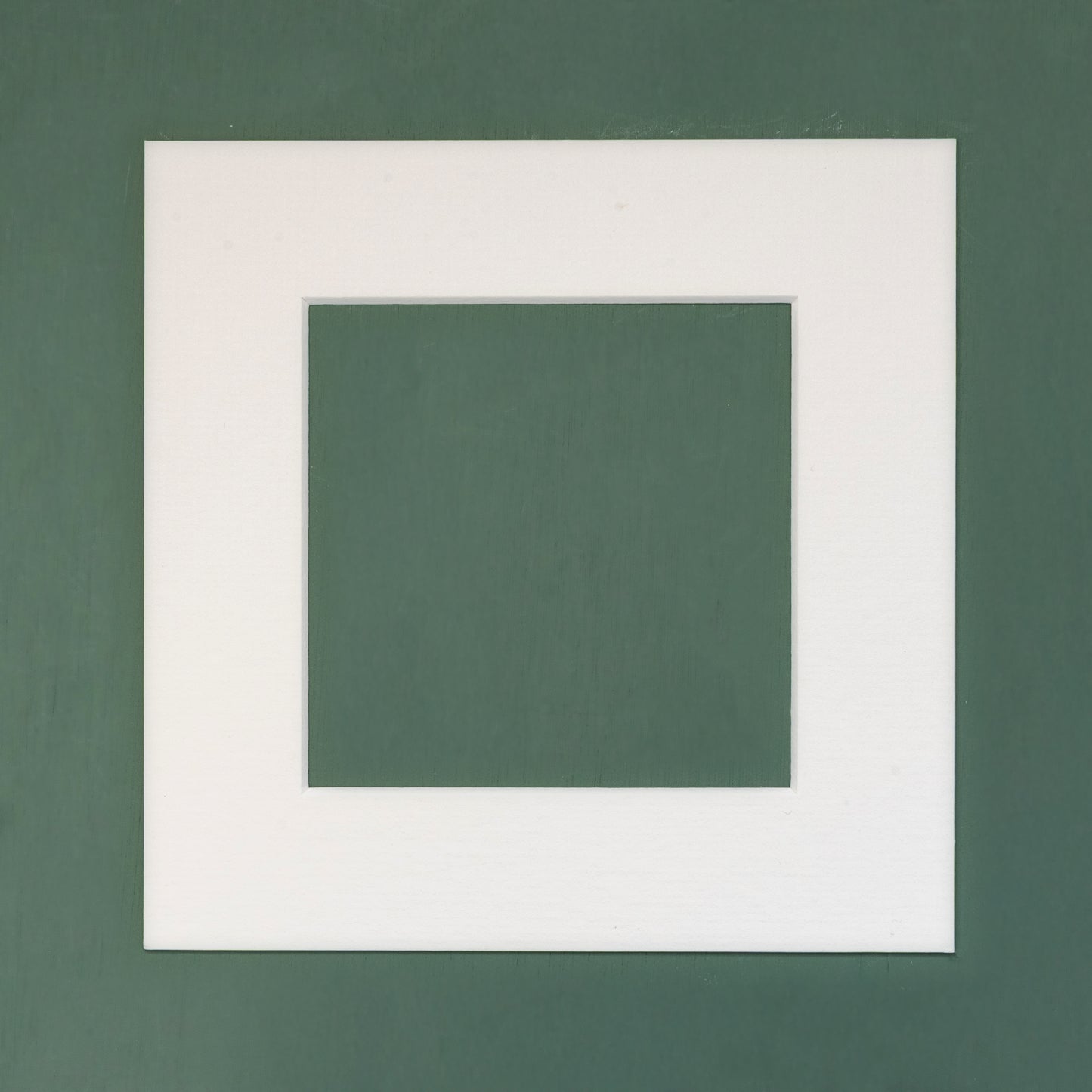 White square 8x8inch mount