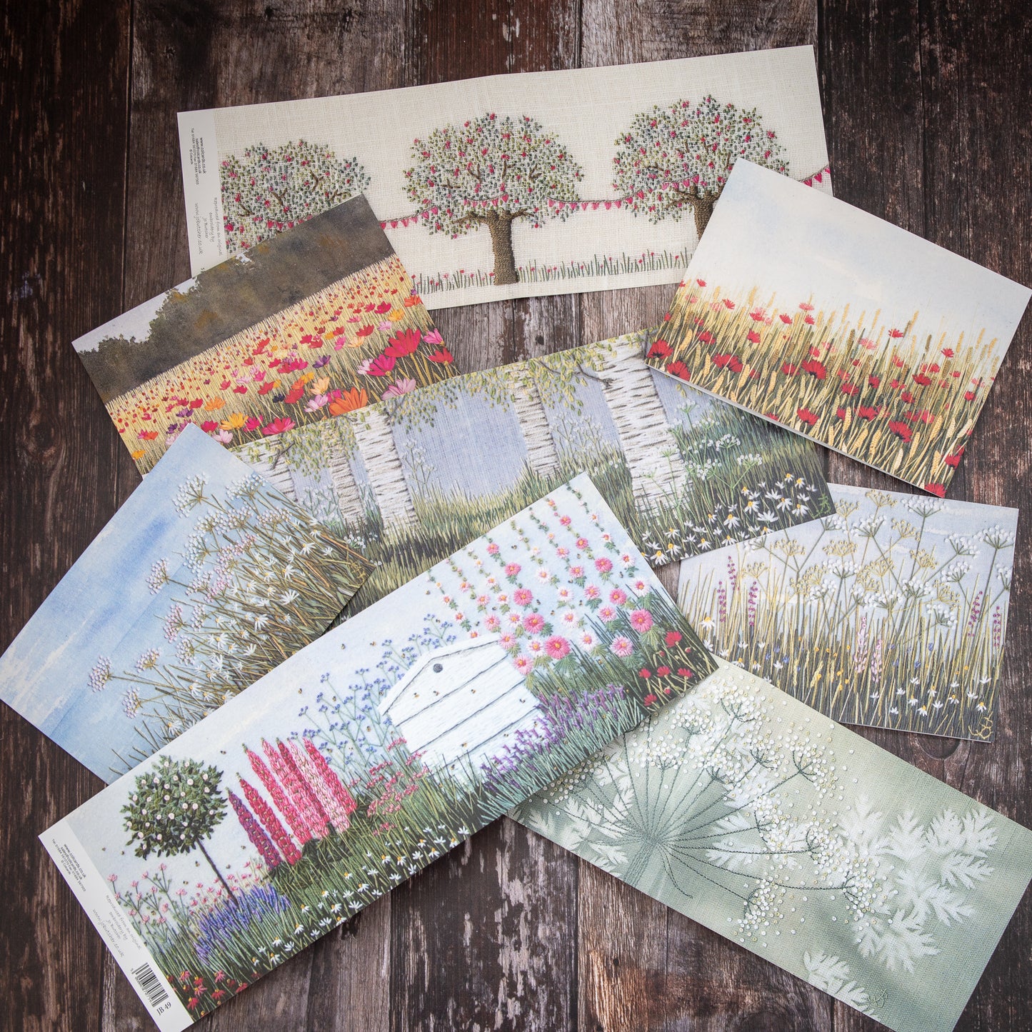 selection of wraparound greeting cards 