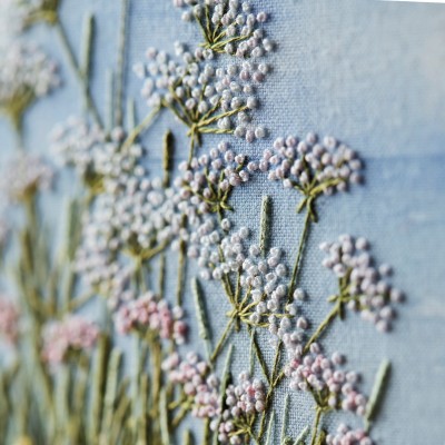 cow parsley detail hand embroidery jo butcher